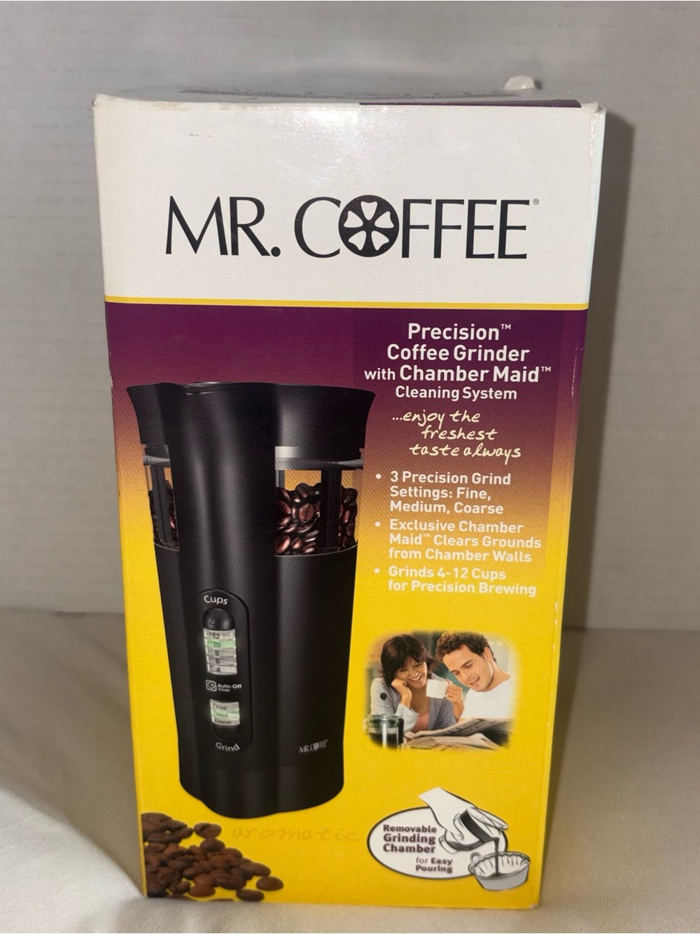 Mr. Coffee Precision Coffee Grinder - Black
